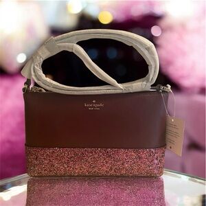 Kate Spade Crossbody Bag || Dark Purple